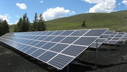 Photo 3. A well-maintained solar field can be a reliable source of power.