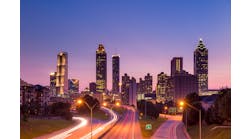 Atlanta Skyline During Twilight