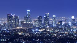 LA skyline