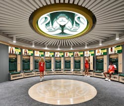 Colorado State University (CSU) Moby Arena is an iconic landmark on the CSU campus in Fort Collins, Colo. The Encore Electric Technology Solutions team partnered with general contractor, Adolfson &amp; Peterson, for this design-build project to provide numerous technology and low-voltage elements including audiovisual engineering, selection of product solutions, and audiovisual integration and installation.