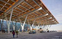 Spanning more than 1,000,000 square feet, the new $1.5-billion single terminal at Kansas City International Airport (KCI) is the largest infrastructure project in its region&rsquo;s history. As lead engineer on the project, Henderson Engineers designed an all-electric power system for airport operations.