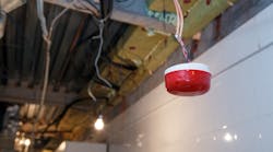 Installation Of Fire Alarm System Dreamstime Xxl 137109928