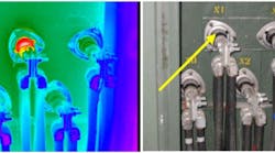 Infrared scanning for power quality problems