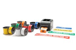 Safety Solution Labels Cotntinuous Printer