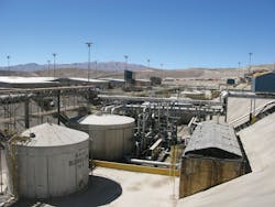 Solvent Extraction Plant Copper Mine Chile 2