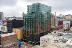 The George, by Brookfield Properties, is a 302-unit high-rise apartment in the heart of San Francisco. As the electrical contractor, Cupertino Electric installed the electrical and low-voltage systems.